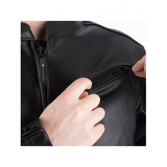 Oxford Henlow Leather Motorcycle Jacket at JTS Biker Clothing